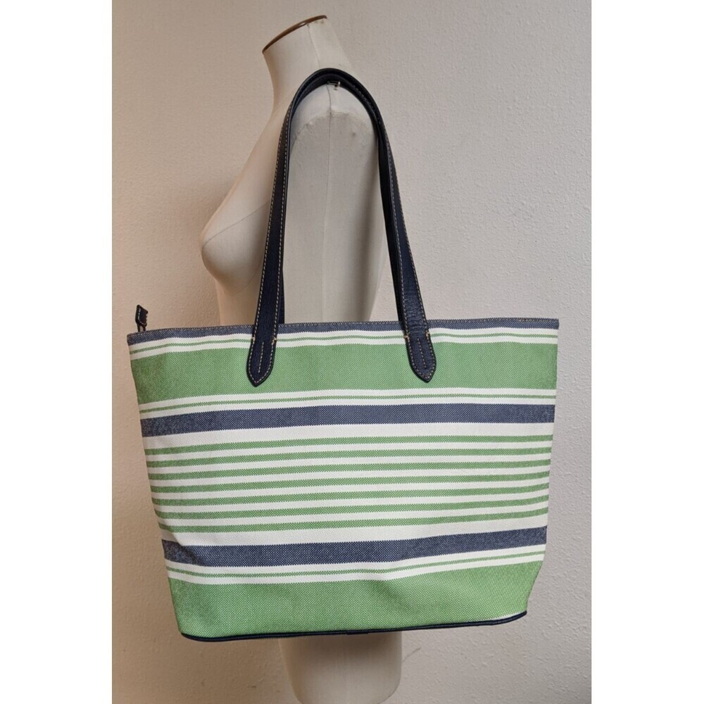 Dooney & Bourke # K9246121 Westerly Collection Large Canvas Coated Tote Bag - Picture 2 of 14